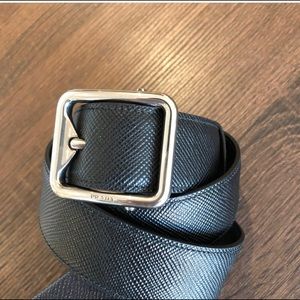 Black Men’s Prada Belt